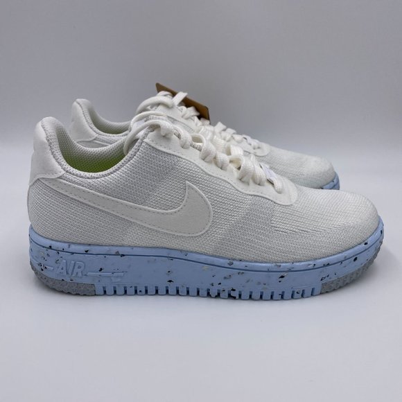 Nike Shoes - Nike AF1 Crater Flyknit White / Pure Platinum Womens Shoes